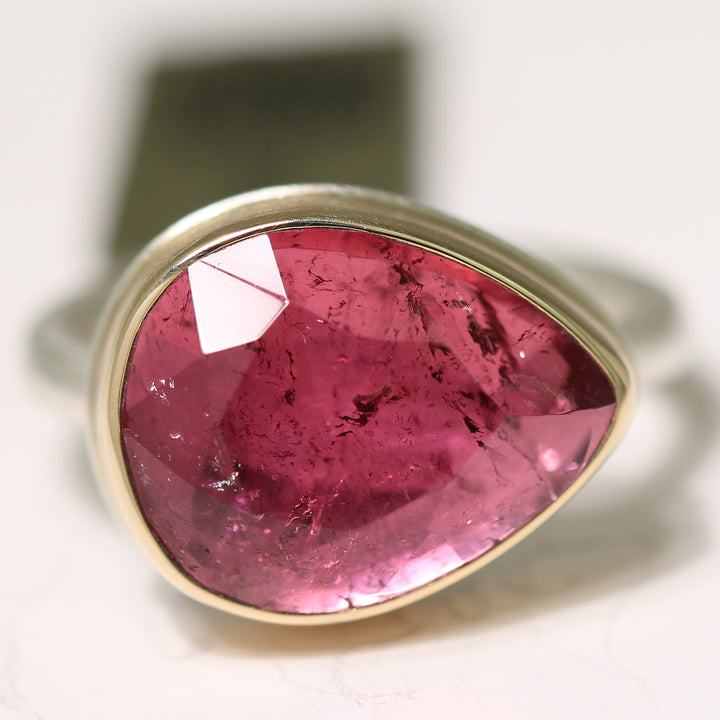 Rubellite Ring