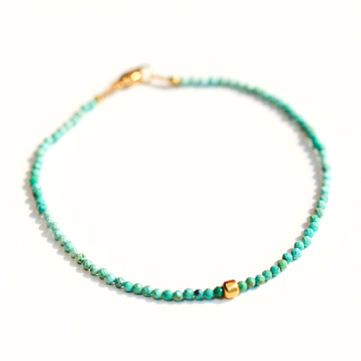 Turquoise & 18k Bracelet No. 114