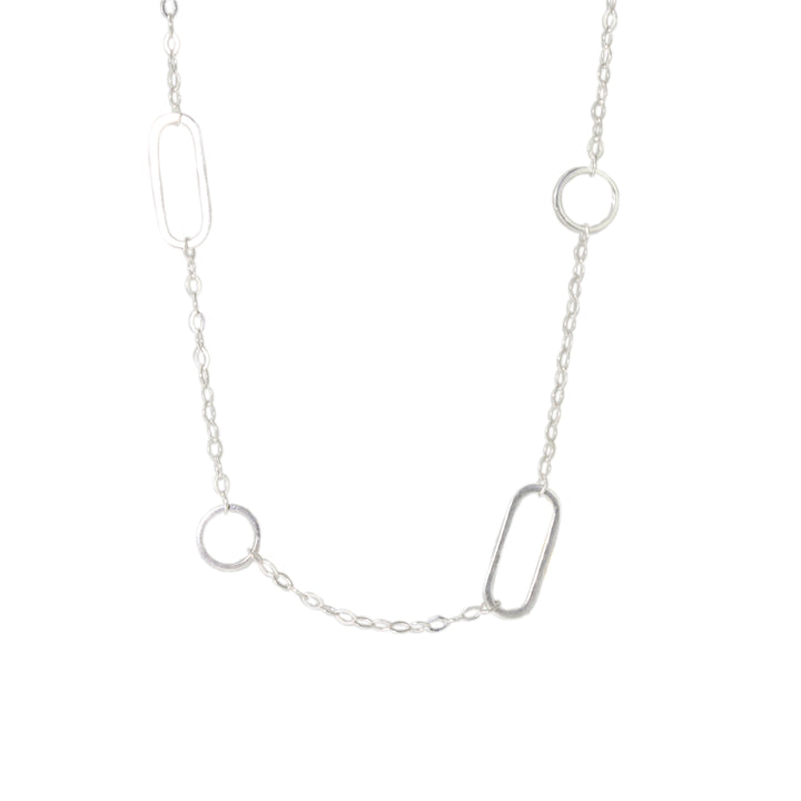 Multi Shape Chain Necklace