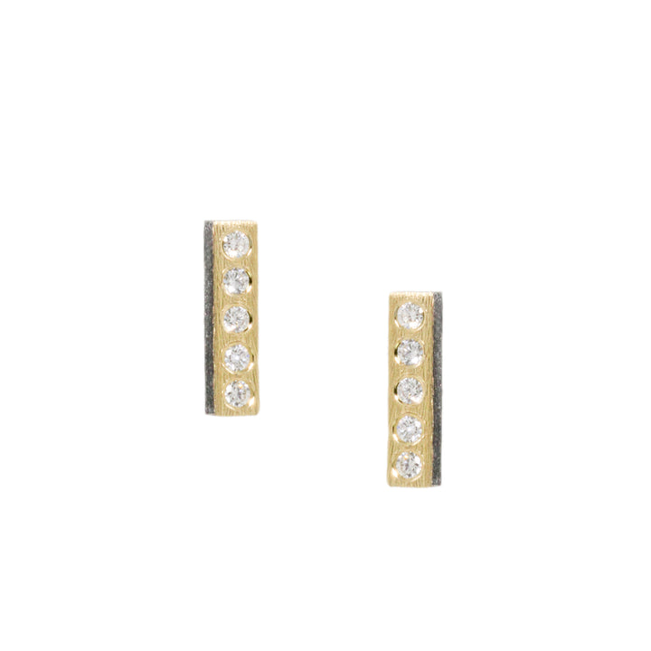 Adam Bar Stud Earrings