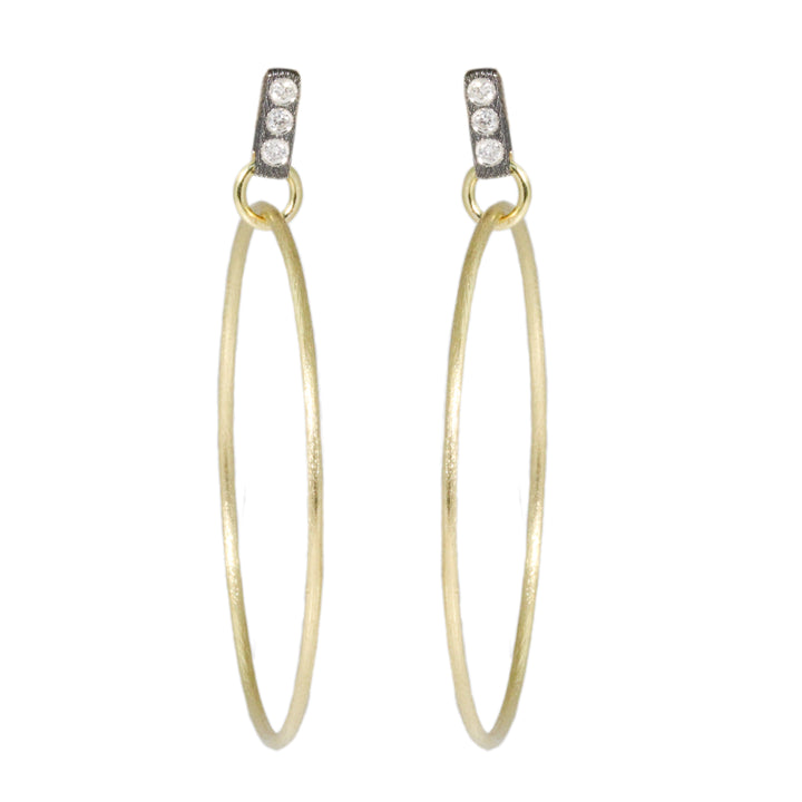 Porto Gold Hoop Earrings