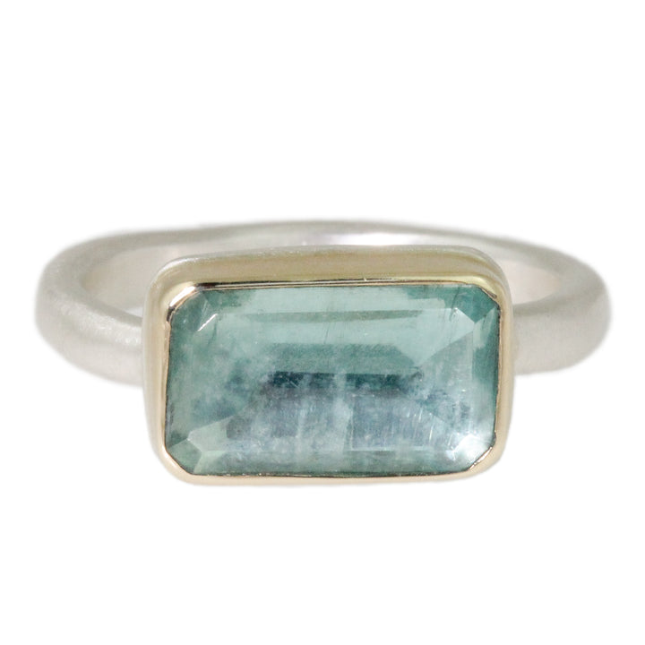 Green Kyanite Ring