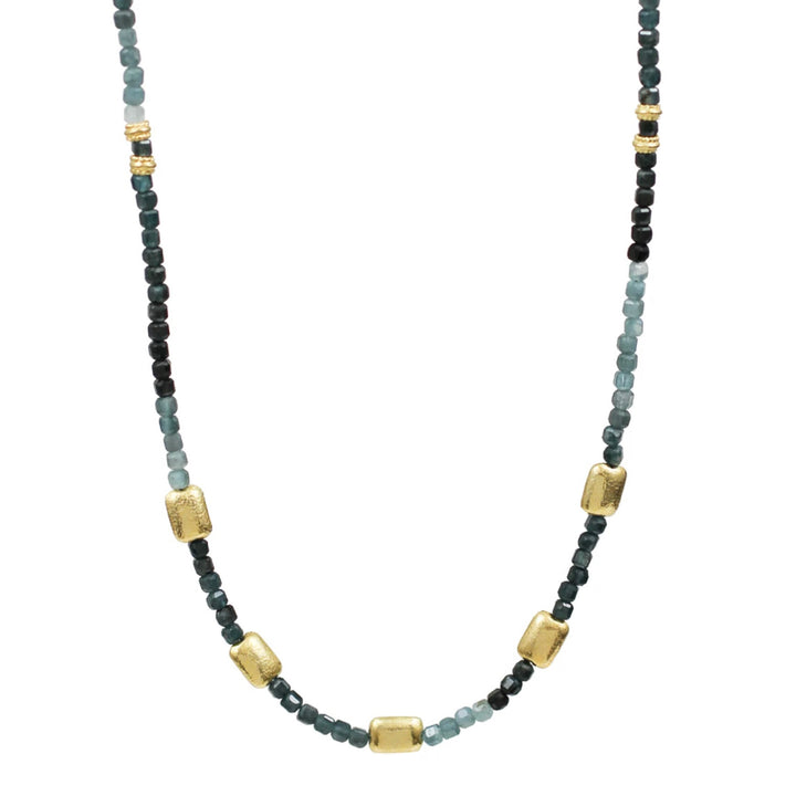 Lhasa Grandidierite Necklace