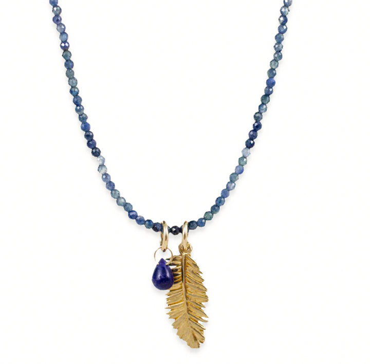 Terra Blue Sapphire Necklace