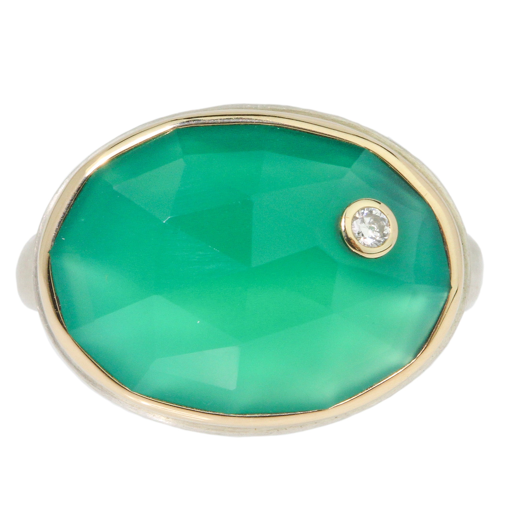 Green Onyx Ring - Chemistry Jewelry