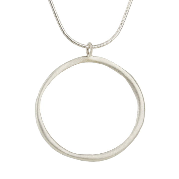 Skinny Circle Necklace