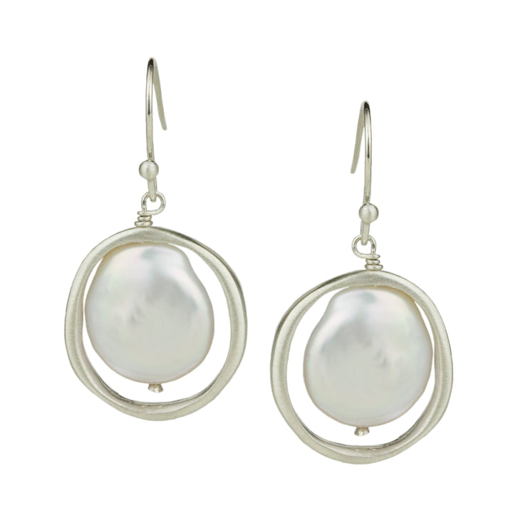 Large Pearl Earrings